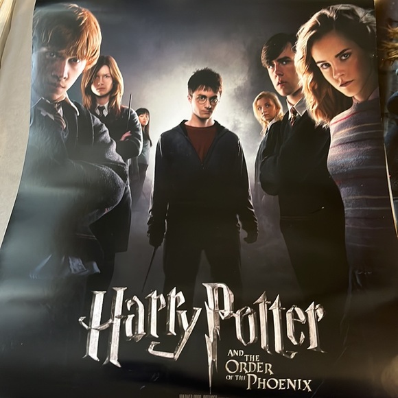 Harry Potter 5 movie posters Phoenix, Deathly Hallow Magic 11.5x17 etc - Picture 4 of 16